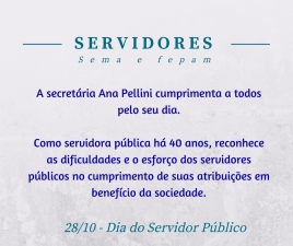 Dia do Servidor